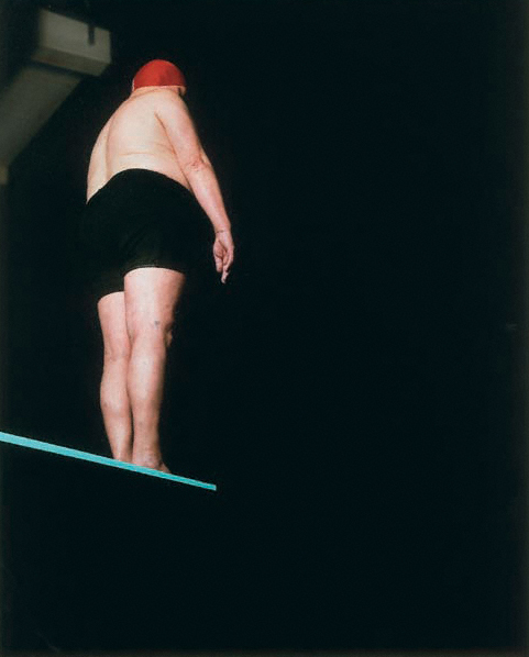 Burkhard von Harder | MAN ON THE DIVING BOARD | SWIMMERS